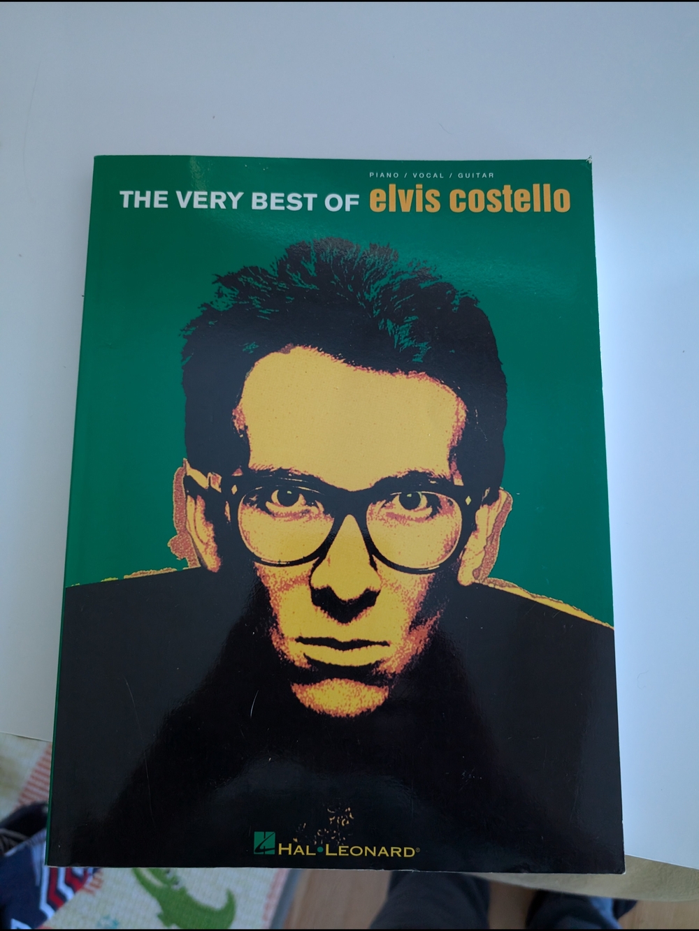The Very Best of Elvis Costello Songbook - Green & Yellow Cover